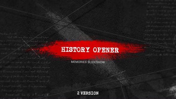 History Opener - Download 23470884 Videohive