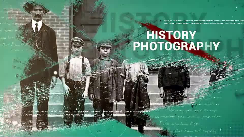 History Opener Videohive 20872878 After Effects Image 1