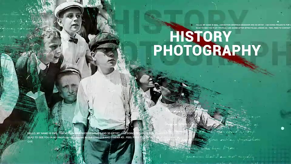 History Opener Videohive 20872878 After Effects Image 6