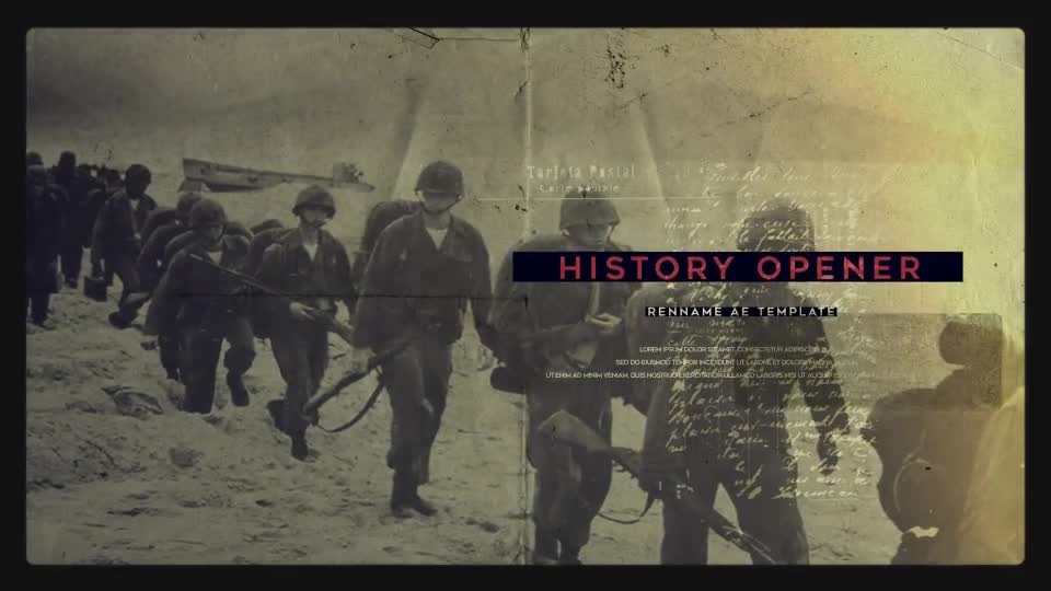 History Opener V2 Videohive 21853374 After Effects Image 1