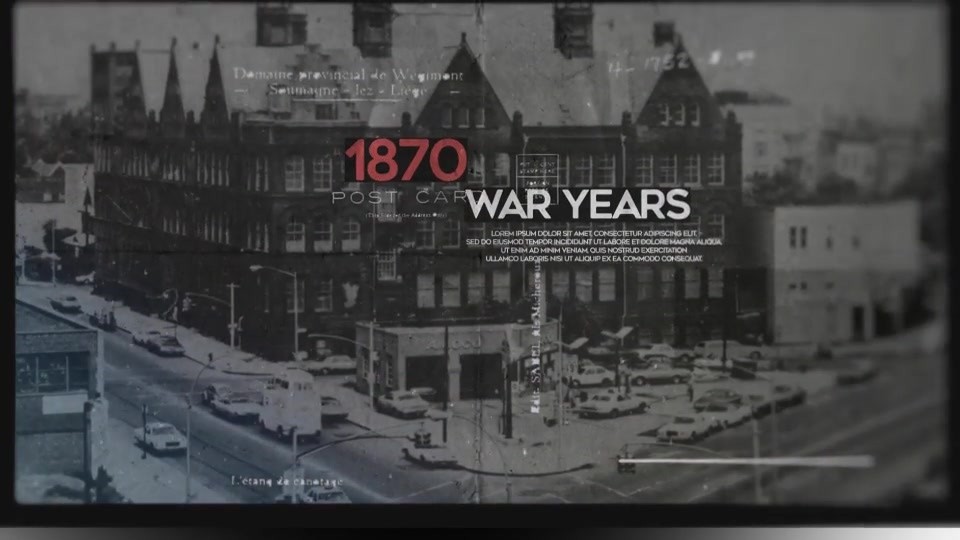 History Opener V2 Videohive 21853374 After Effects Image 4