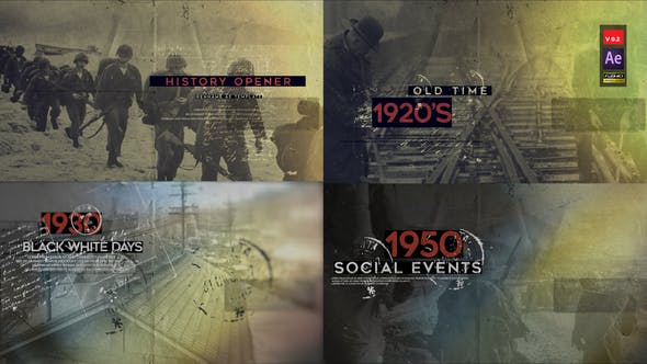 History Opener V2 - Download 21853374 Videohive