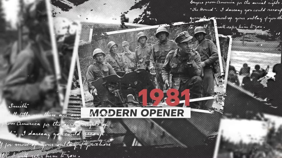 History Opener Videohive 21937302 After Effects Image 3