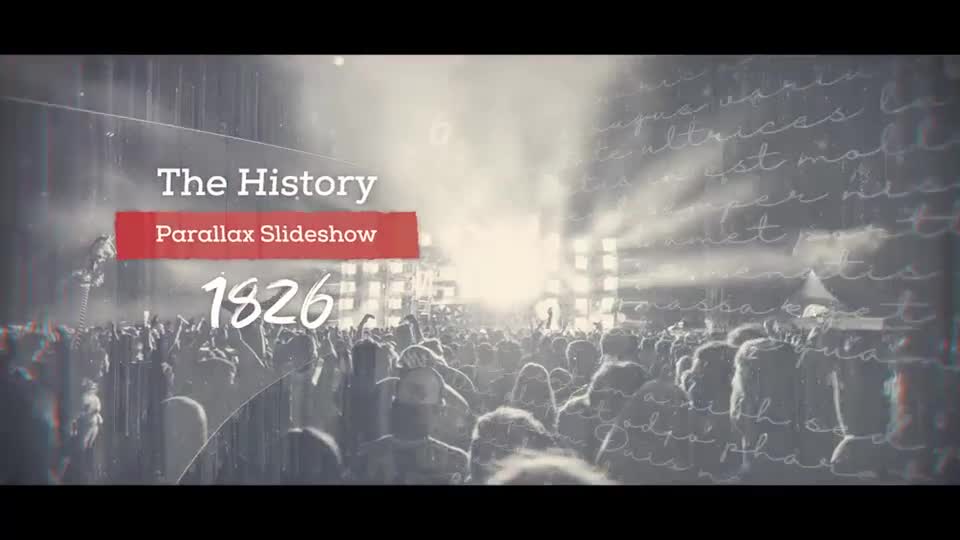History Parallax Slideshow Videohive 21651802 After Effects Image 1