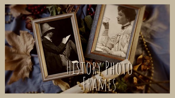 History Photo Frames Cinematic Opener - Videohive 32443680 Download