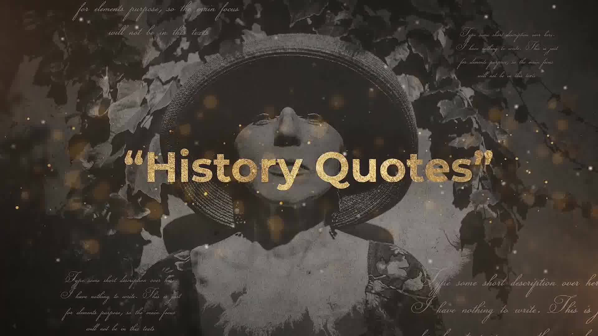 History Quotes Videohive 23490109 Premiere Pro Image 12