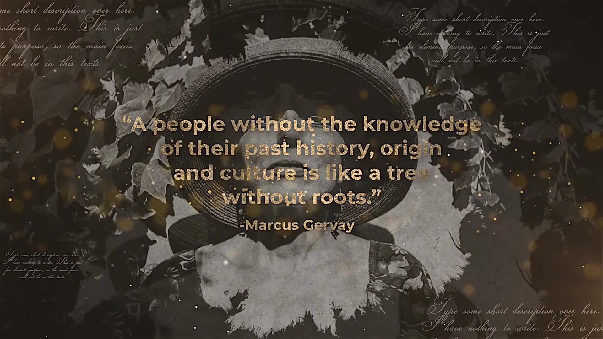 History Quotes Videohive 24052085 Apple Motion Image 1