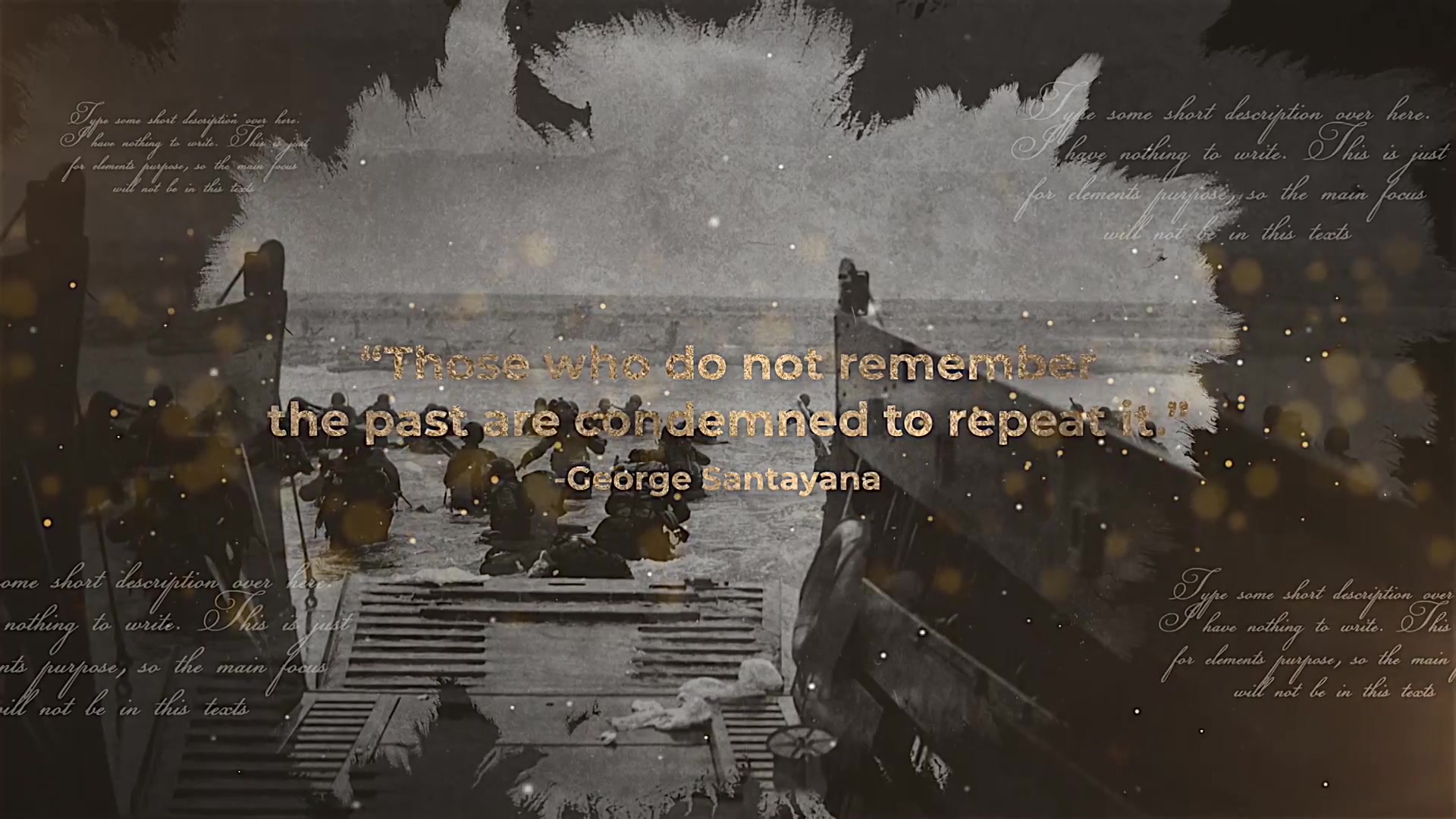 History Quotes Videohive 24052085 Apple Motion Image 5