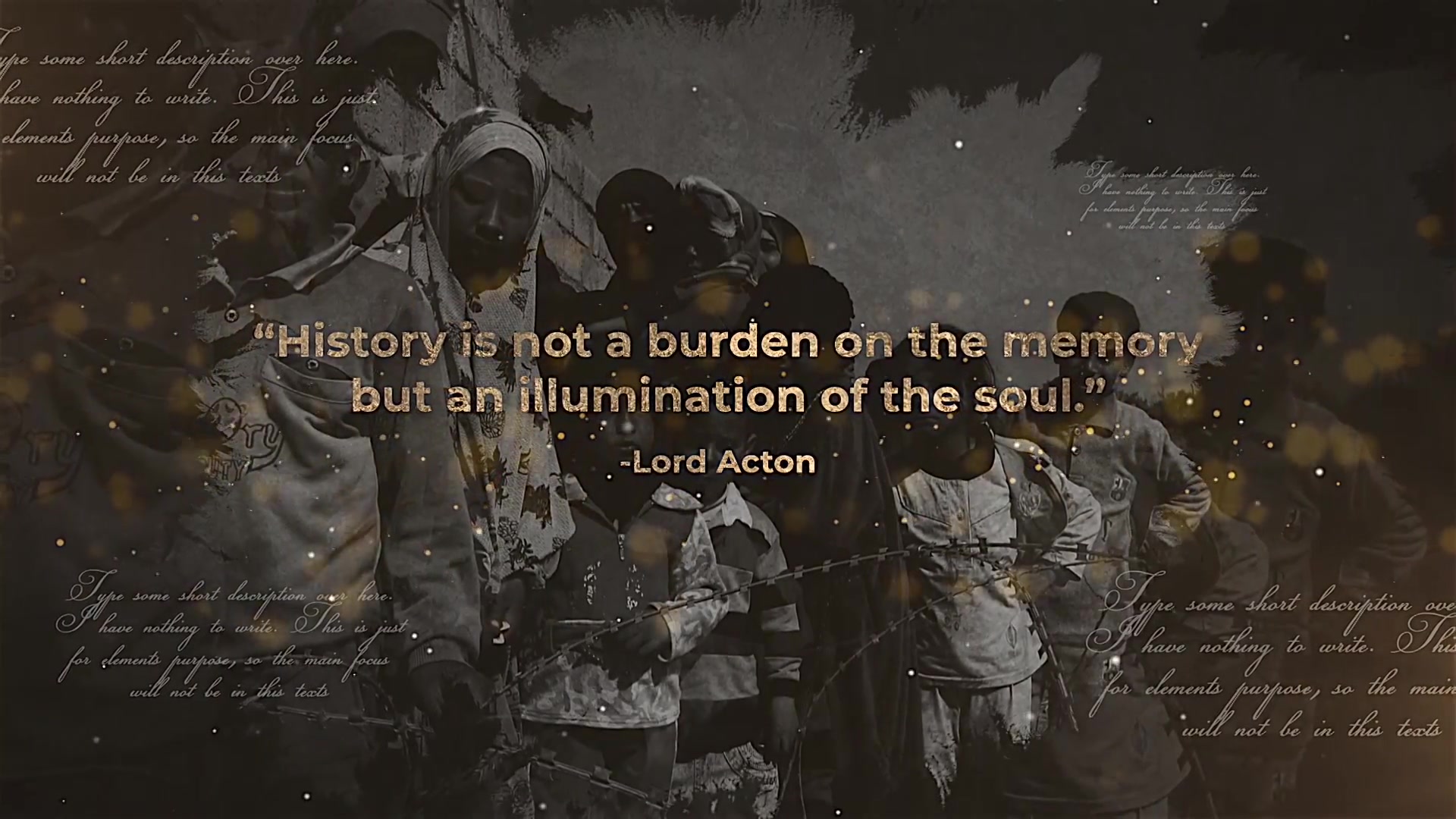 History Quotes Videohive 24052085 Apple Motion Image 7