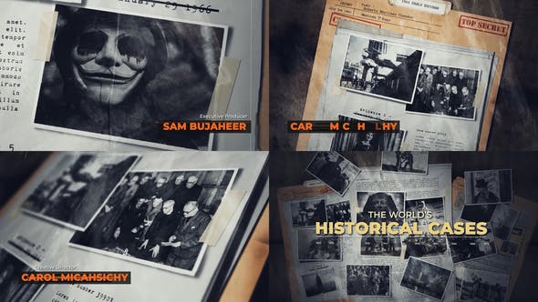 History | Secret Files - Videohive Download 32425734
