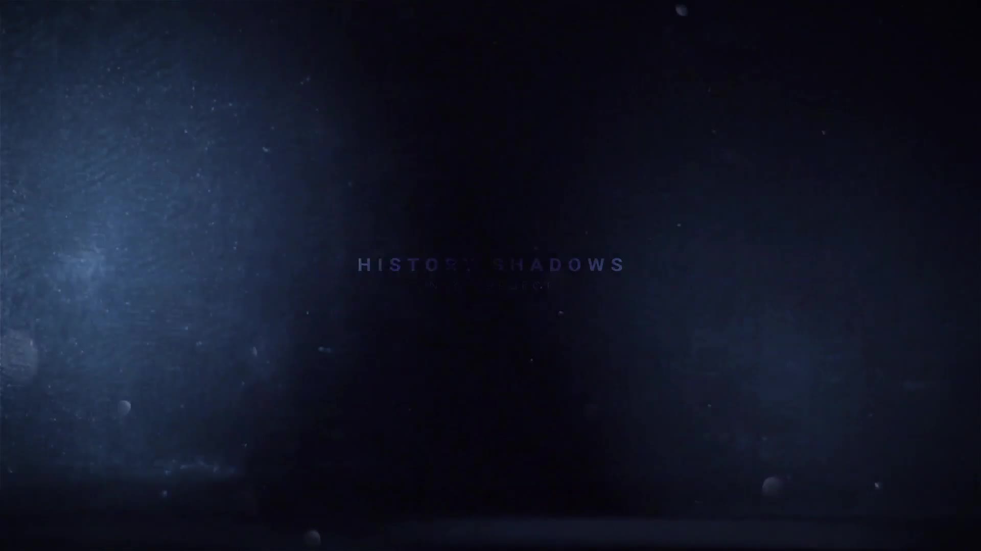 History Shadows Videohive 25700111 After Effects Image 1
