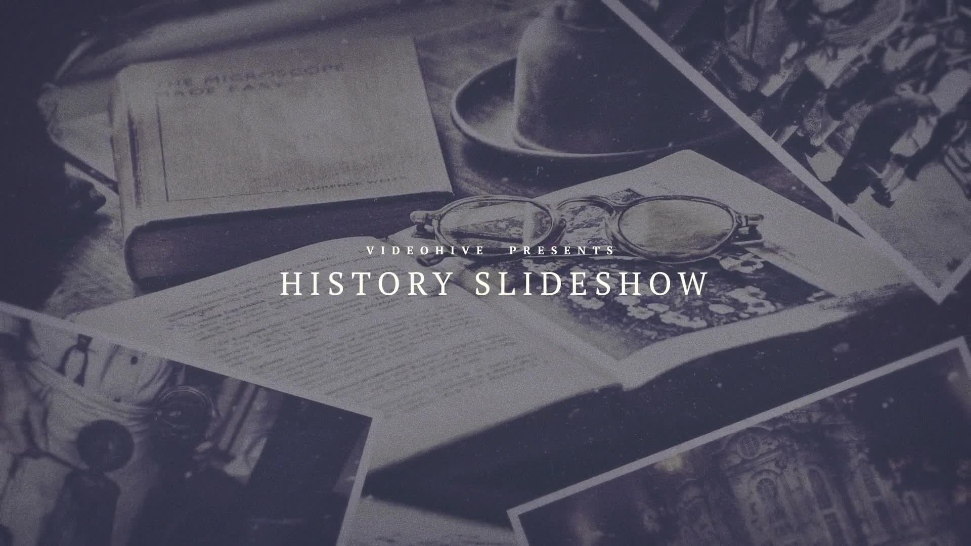 History Slideshow Videohive 22721955 After Effects Image 1