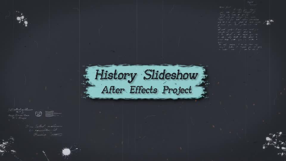History Slideshow Videohive 20057757 After Effects Image 1