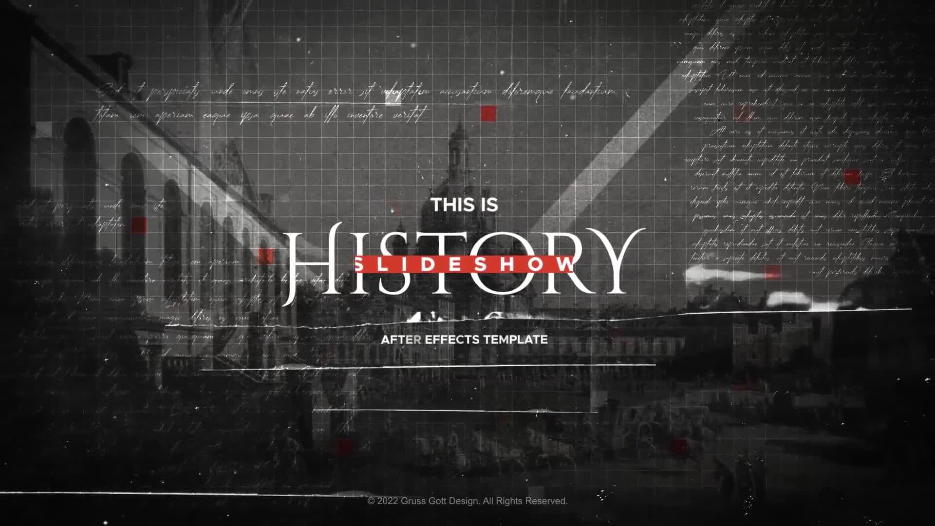 History Slideshow Videohive 39135046 After Effects Image 1