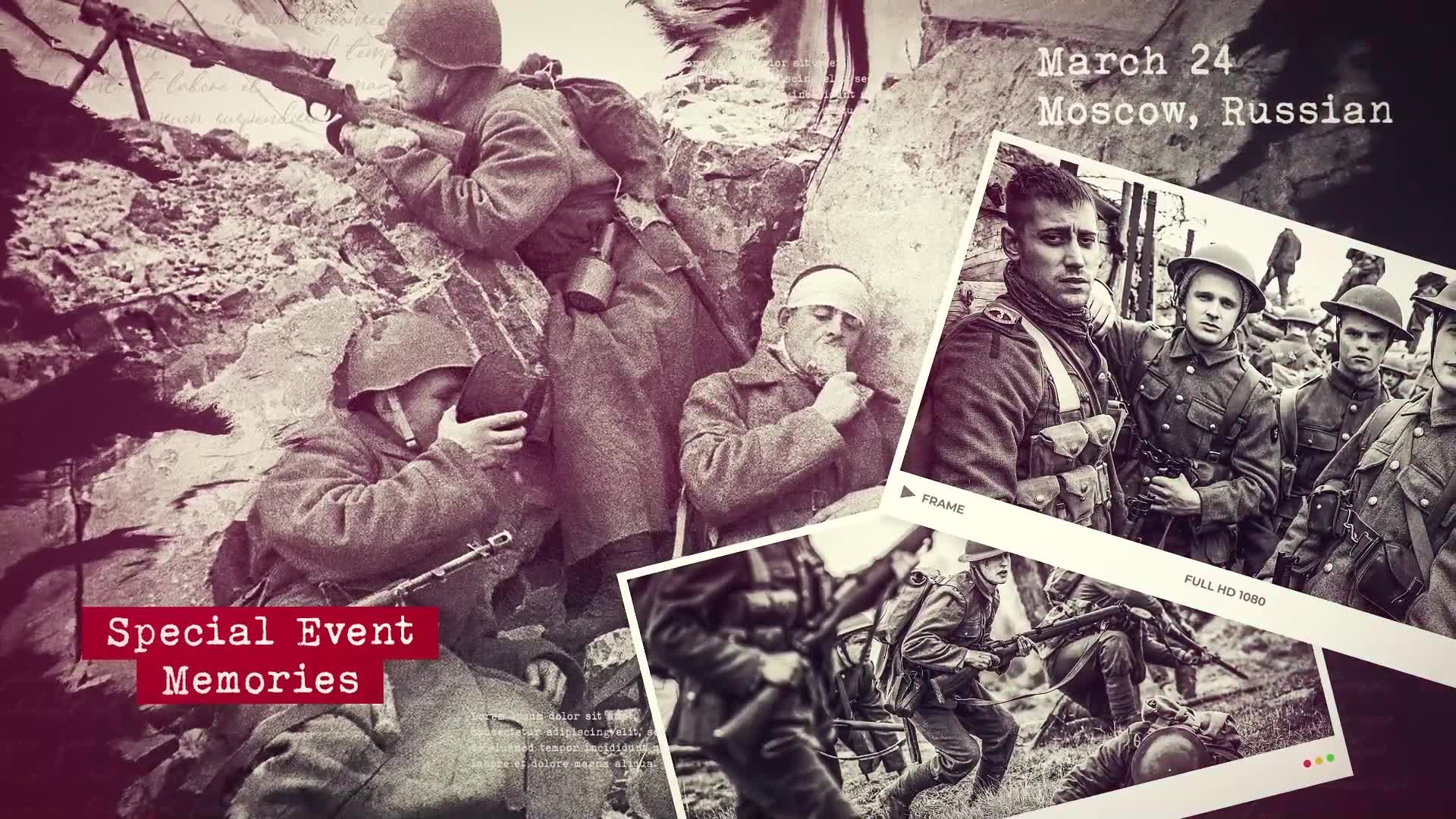 History Slideshow / Old Memories / Retro Photo Album Videohive 38103609 After Effects Image 2