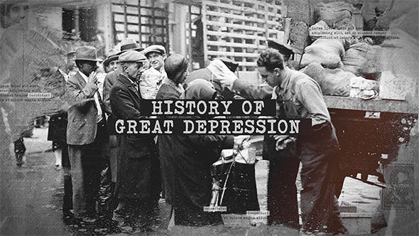 History Slideshow / Old Memories / Retro Photo Album / Significant Events of Past - 21313115 Download Videohive