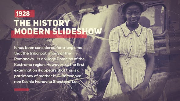 History Slideshow - Videohive 23320509 Download