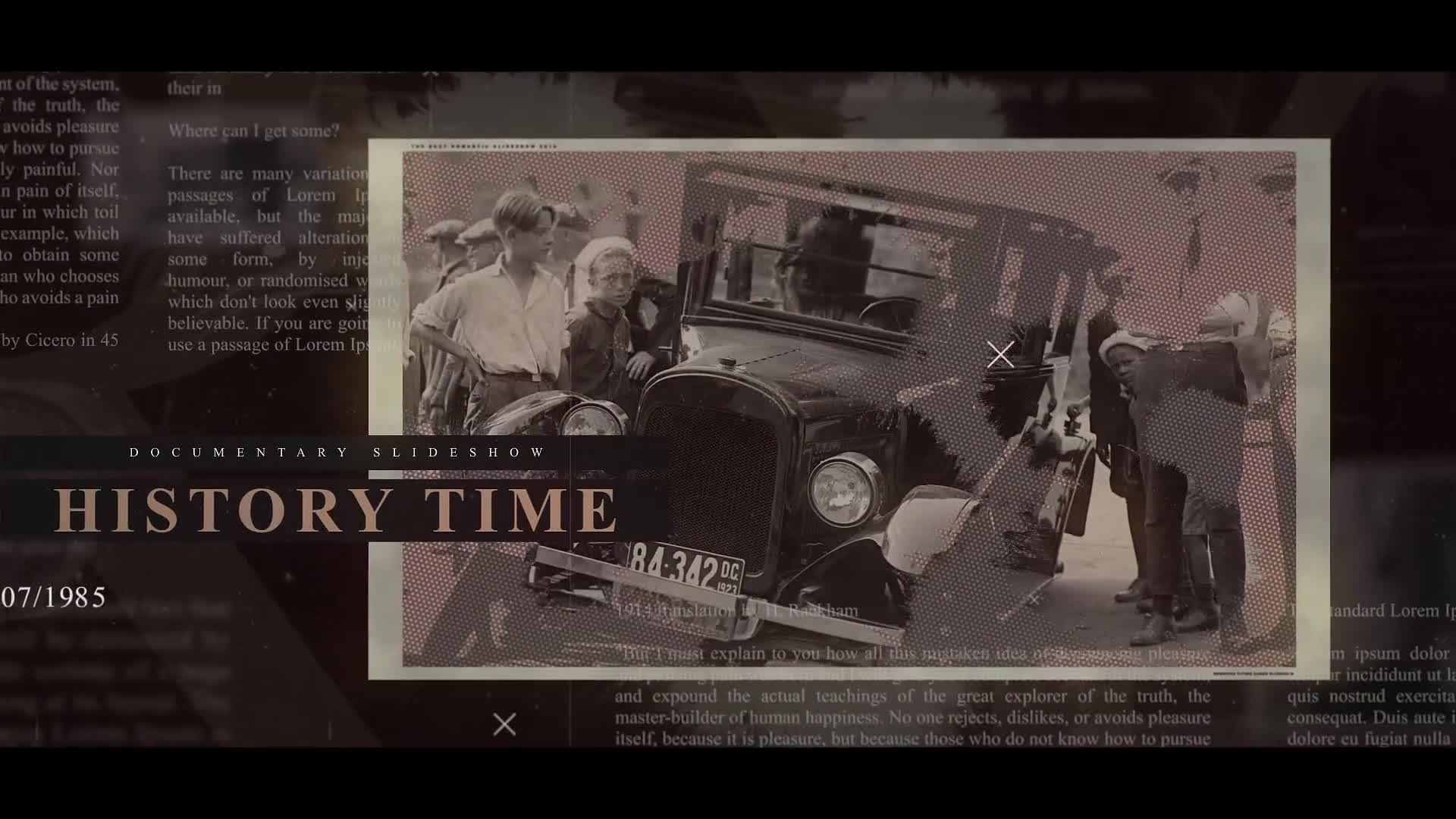 History Time Documentary Slideshow - Download Videohive 21317111