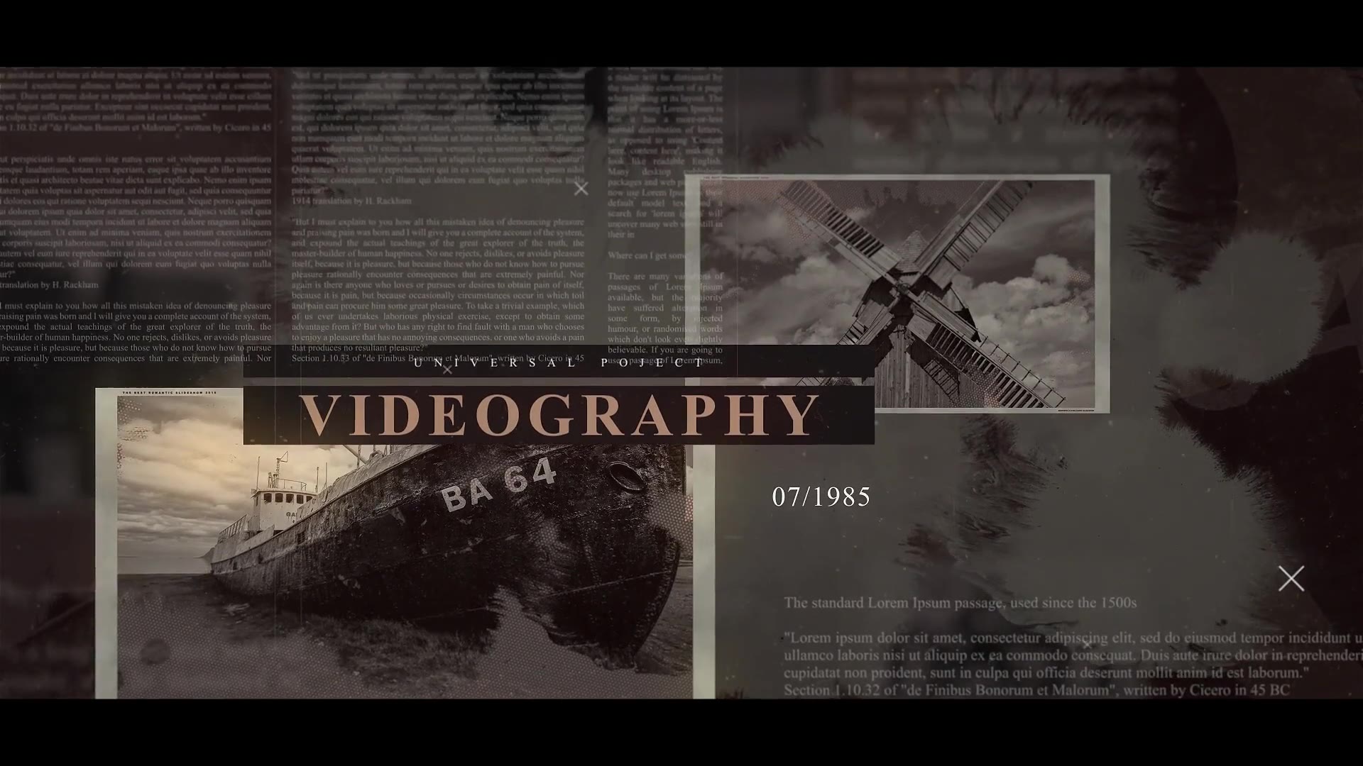 History Time Documentary Slideshow - Download Videohive 21317111