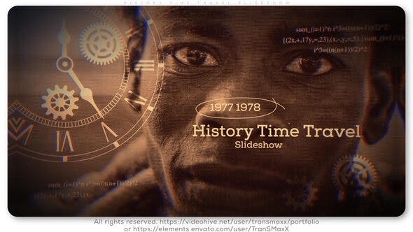History Time Travel Slideshow - Download 25573761 Videohive