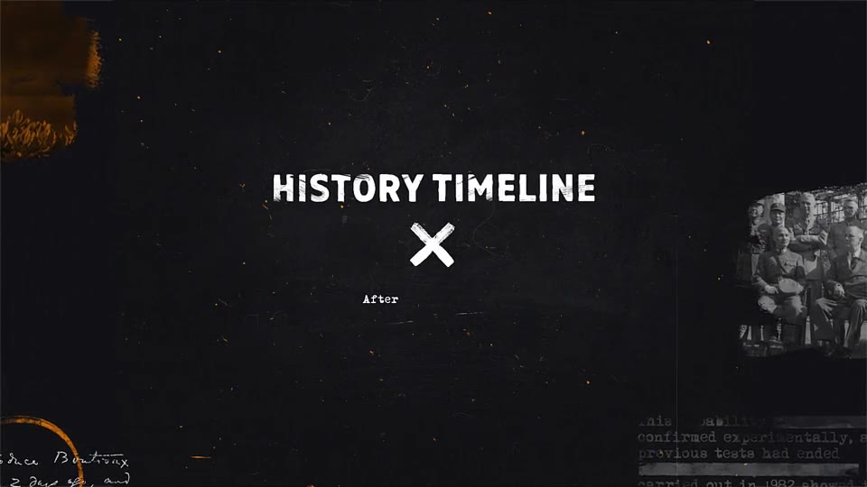History Timeline Videohive 19891888 After Effects Image 2