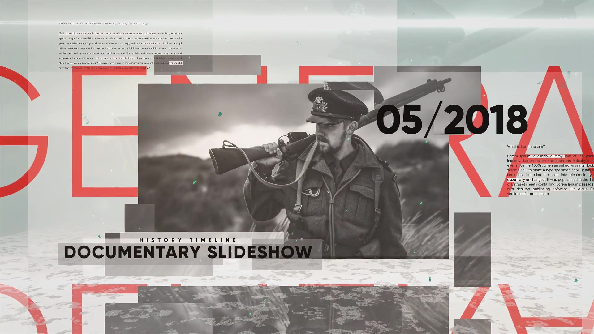 History Timeline Documentary Slideshow Videohive 21921574 After Effects Image 12