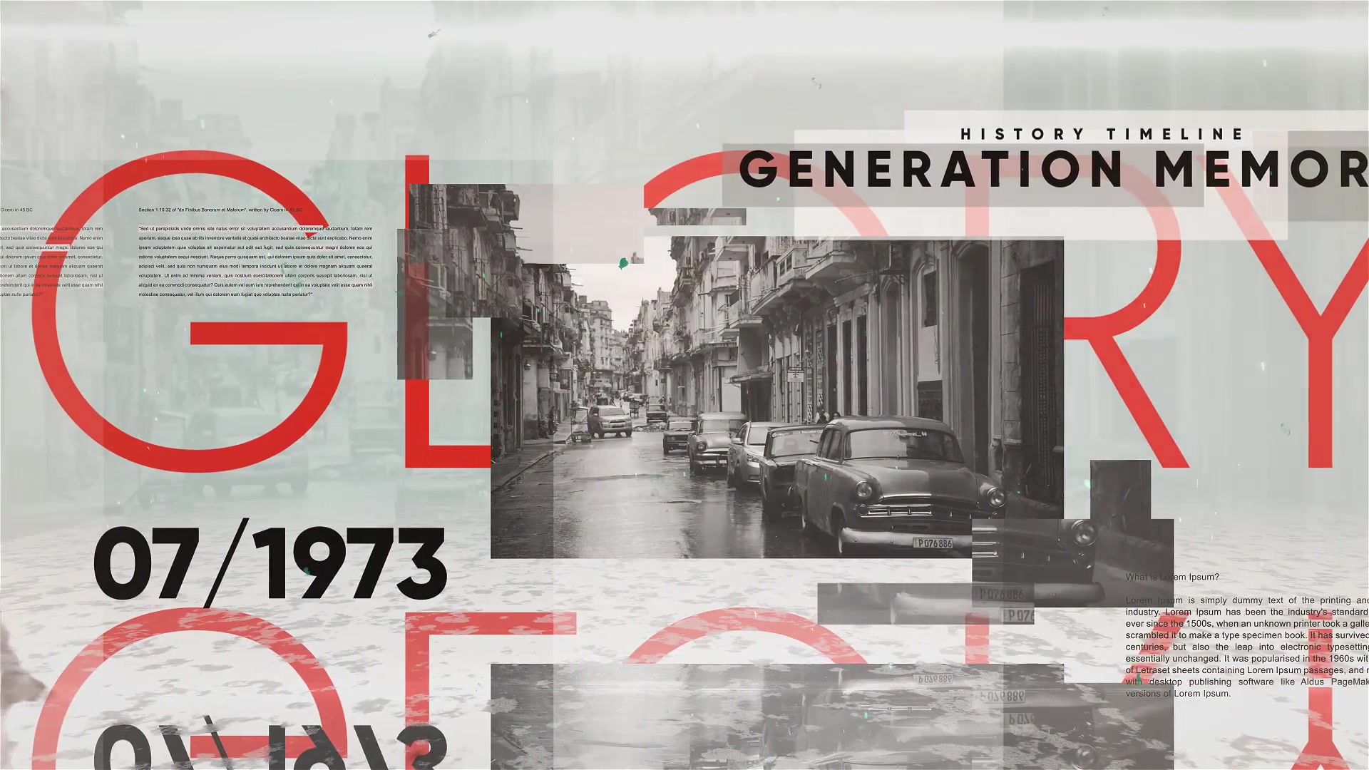 History Timeline Documentary Slideshow Videohive 21921574 After Effects Image 5