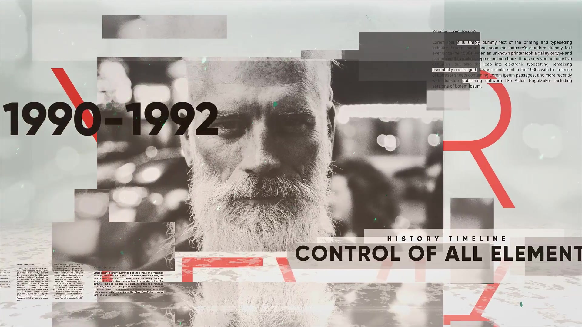 History Timeline Documentary Slideshow Videohive 21921574 After Effects Image 9