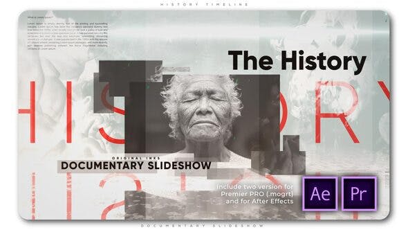 History Timeline Documentary Slideshow - Videohive 26752846 Download
