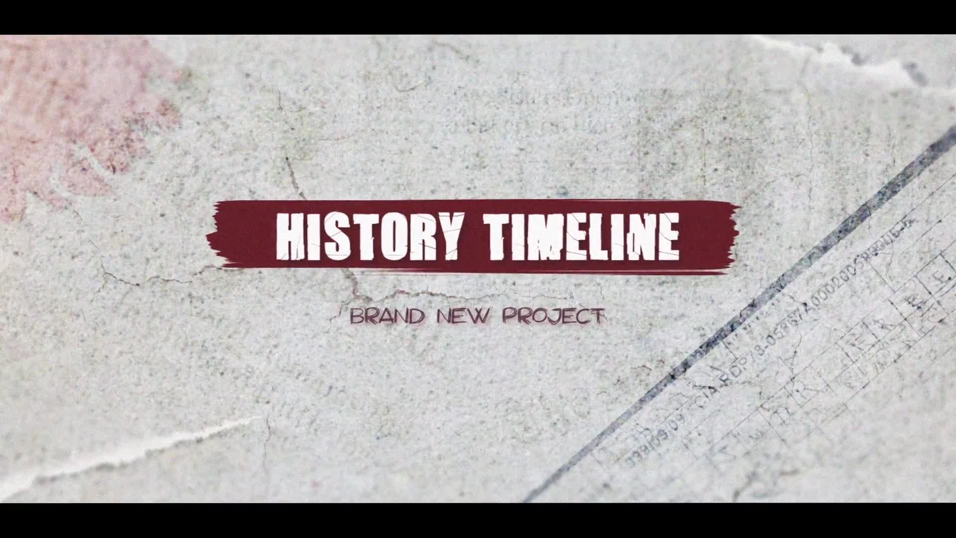 History Timeline Videohive 22820627 After Effects Image 1