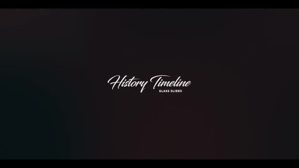 History Timeline // Glass Slides Videohive 21707189 After Effects Image 1