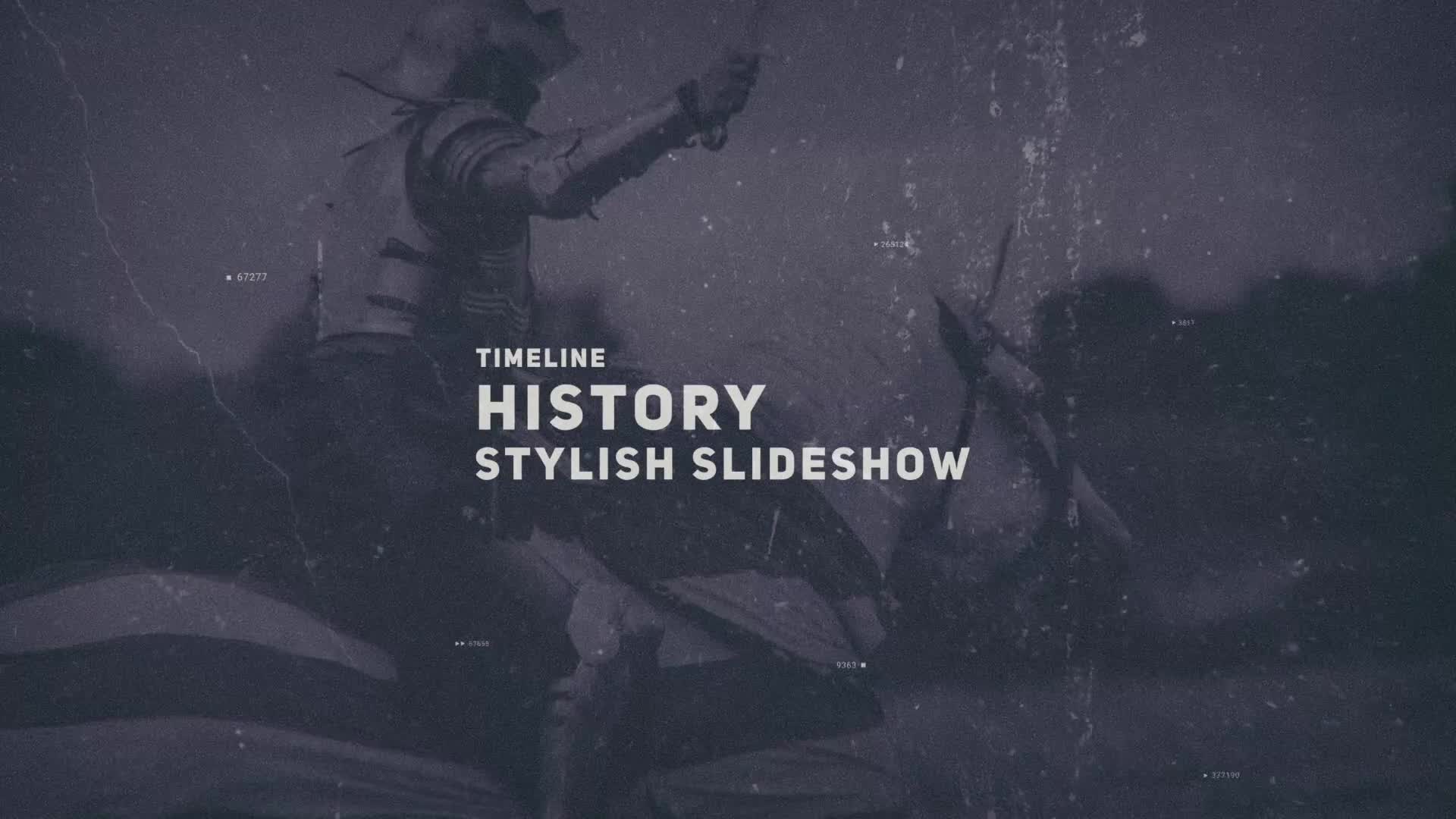 History Timeline Opener Videohive 20785397 After Effects Image 1