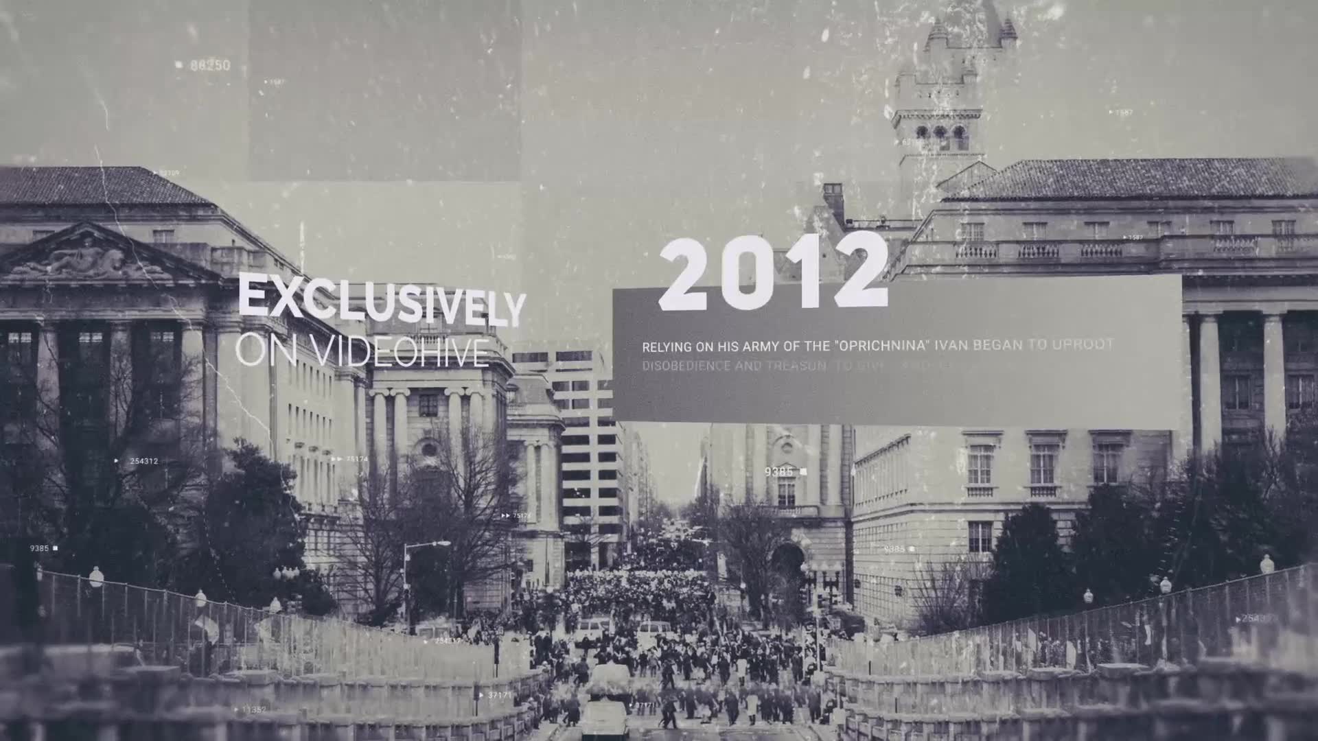 History Timeline Opener Videohive 20785397 After Effects Image 11