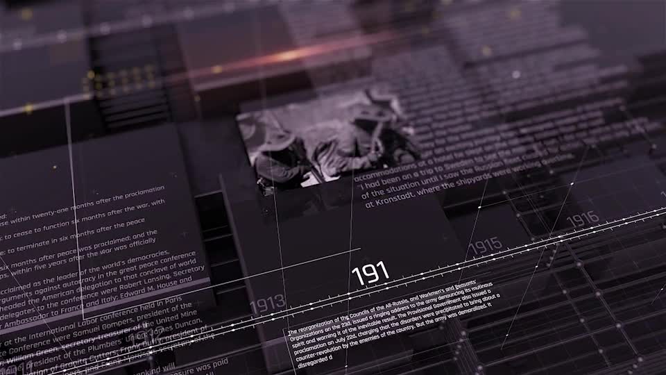 History Timeline Presentation Videohive 25229719 After Effects Image 2
