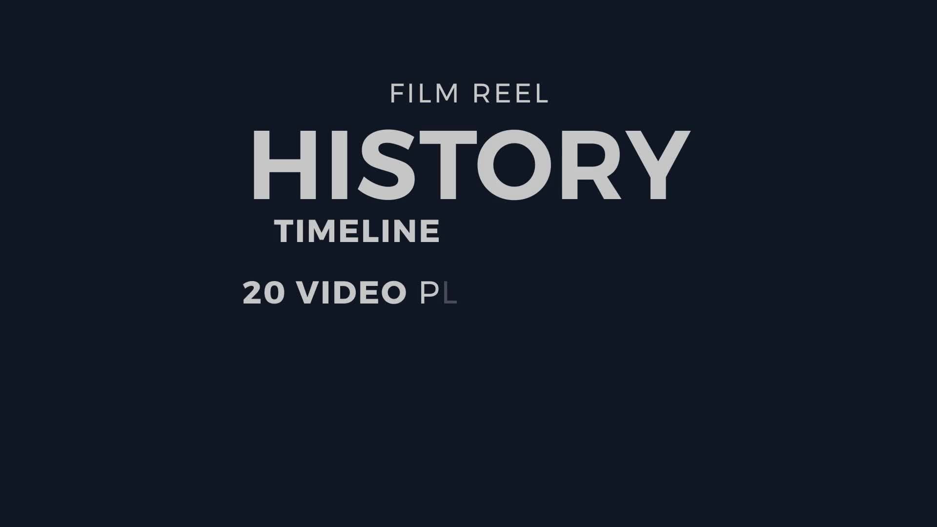 History Timeline Slideshow Videohive 23026130 After Effects Image 1