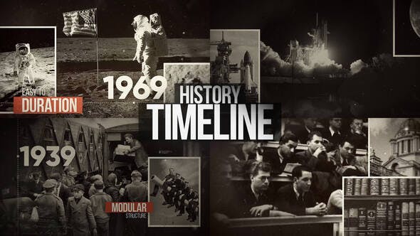 History Timeline Slideshow - Download 31658992 Videohive