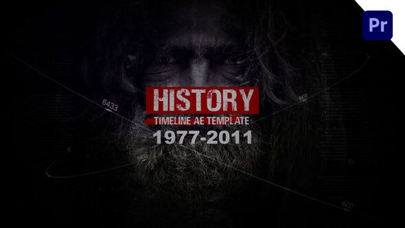 History Timeline Slideshow Premiere Pro CC - 34826952 Videohive Download