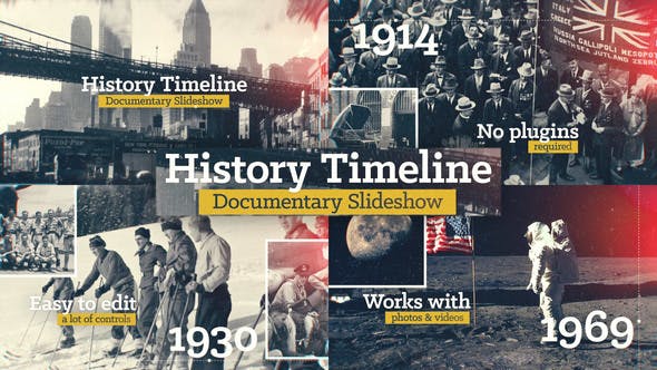 History Timeline - Videohive Download 44835749