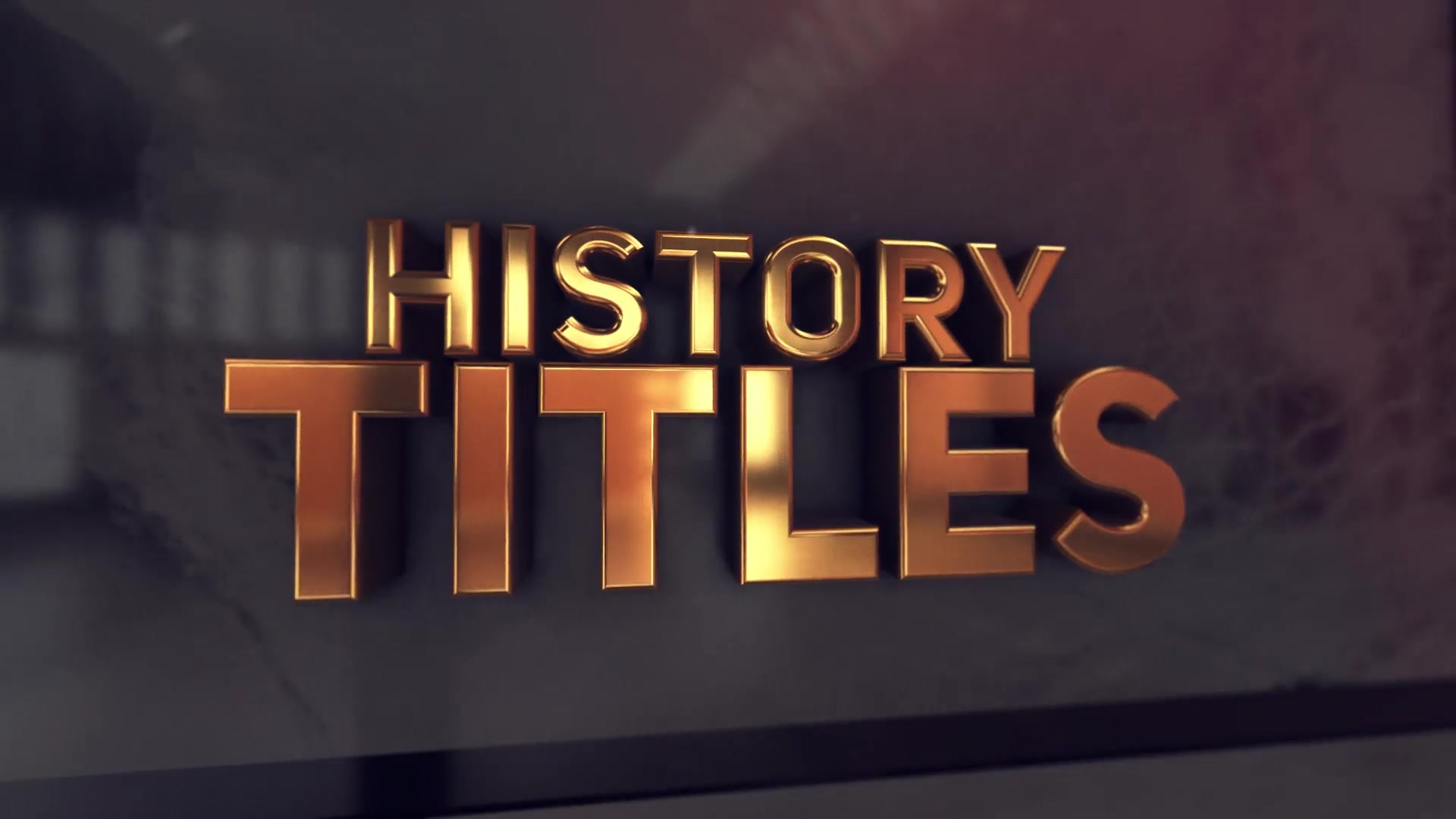 History Title Package - Download Videohive 10787451