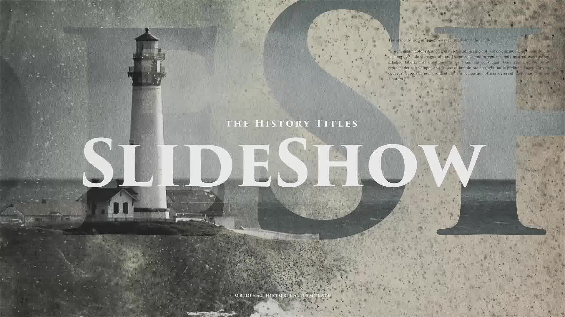 History Titles Slideshow Videohive 27061109 Premiere Pro Image 12