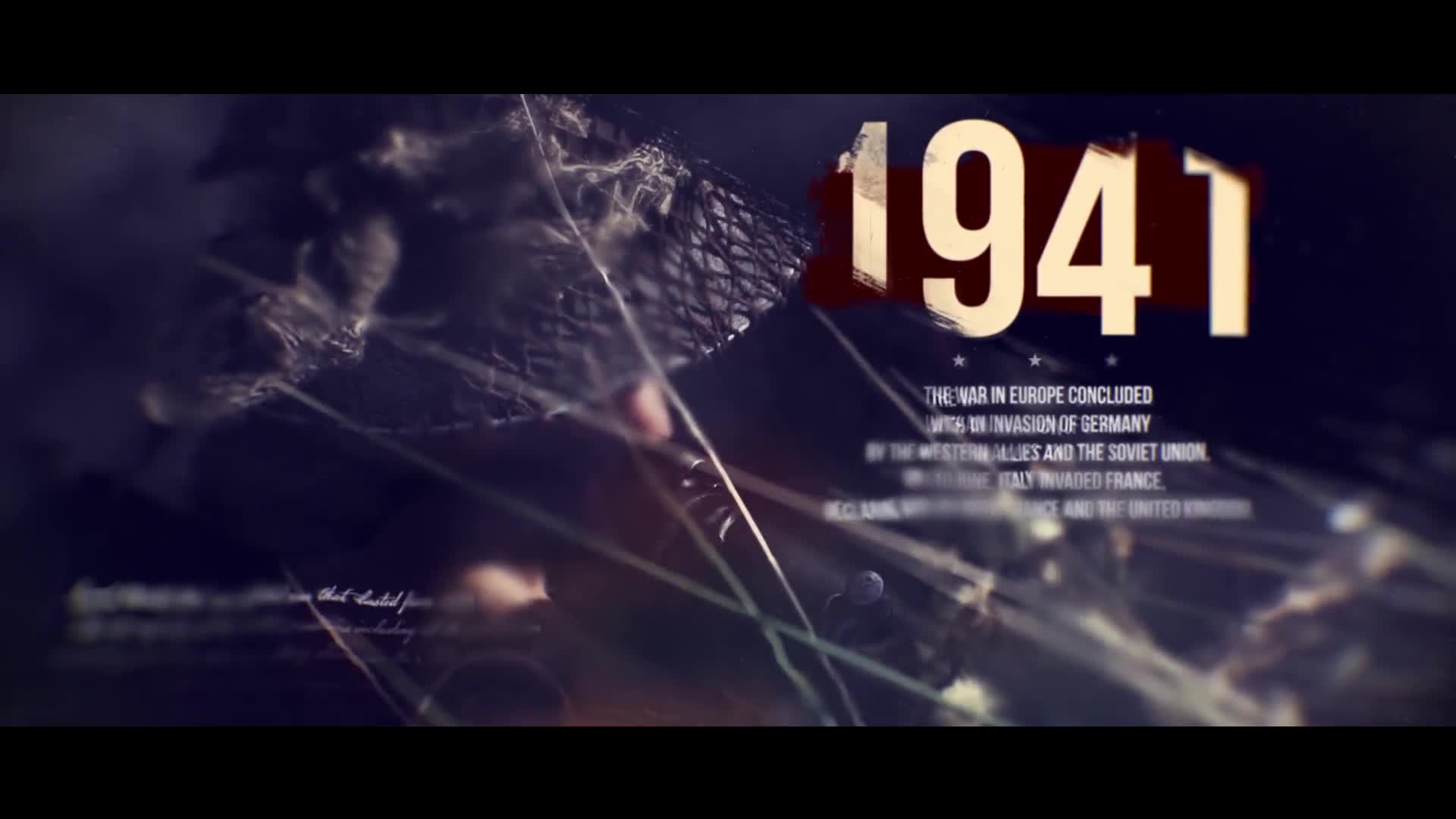 History Trailer + Video Footages Videohive 23215571 After Effects Image 1