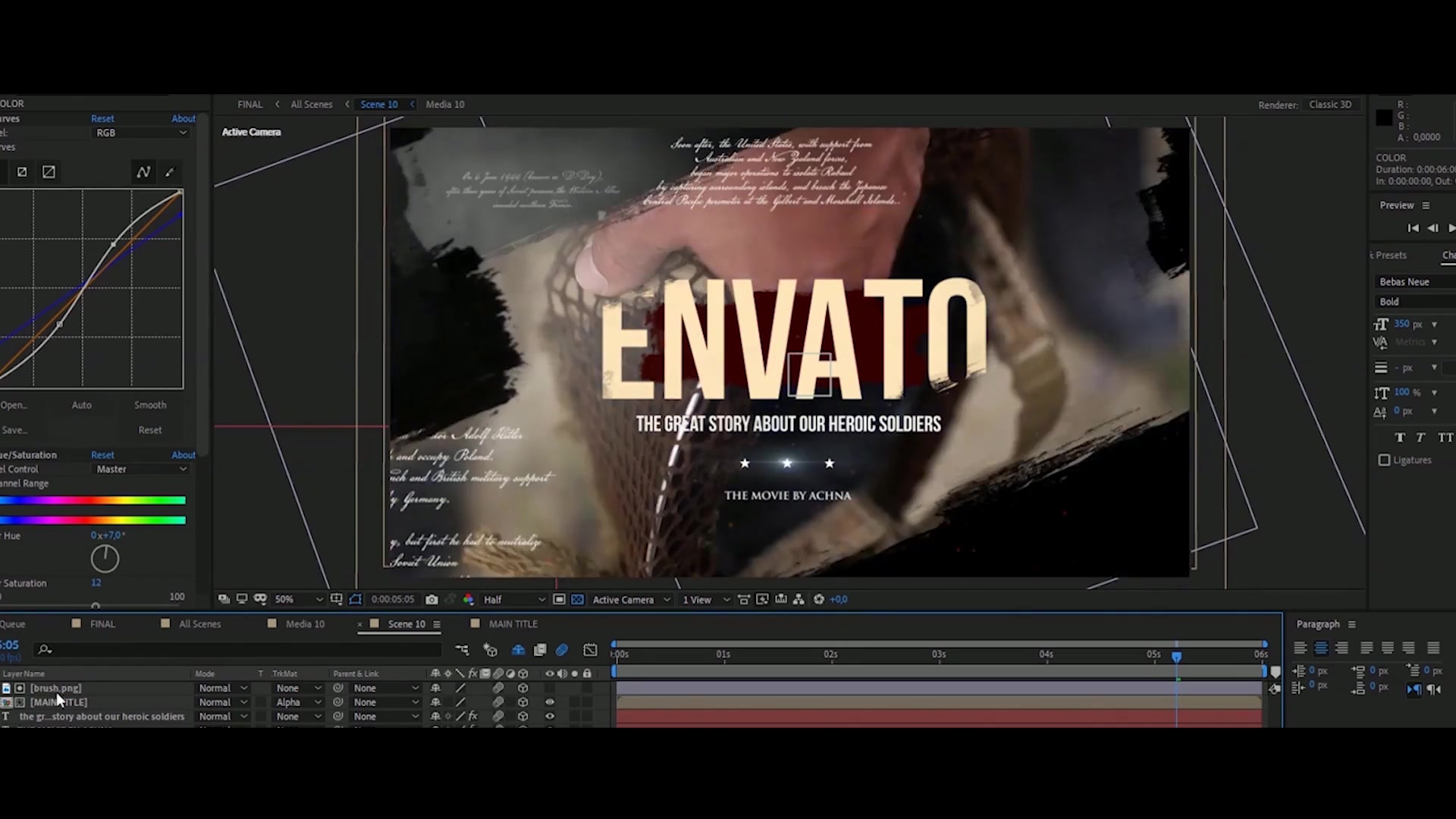 History Trailer + Video Footages Videohive 23215571 After Effects Image 8