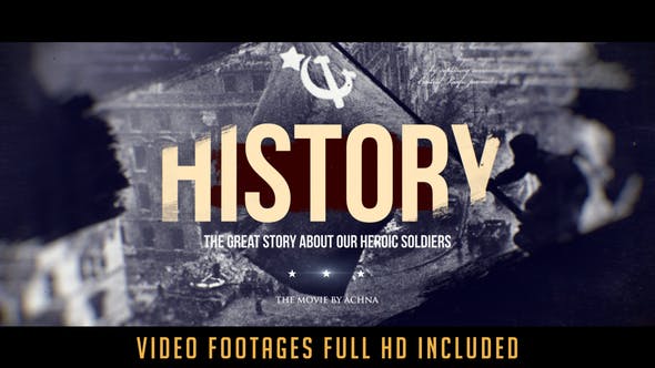 History Trailer + Video Footages - 23215571 Videohive Download