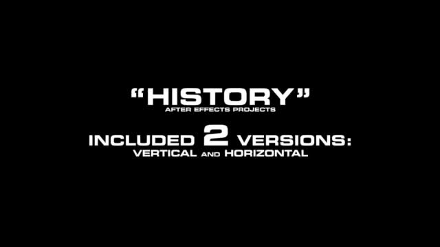 History Videohive 4919551 After Effects Image 1