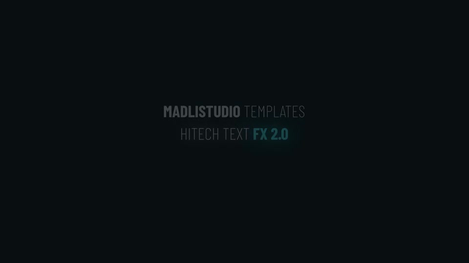 Hitech Text FX 2 Videohive 28116200 After Effects Image 1