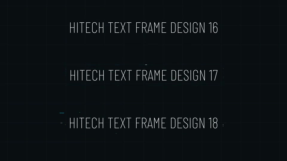 Hitech Text FX 2 Videohive 28116200 After Effects Image 7
