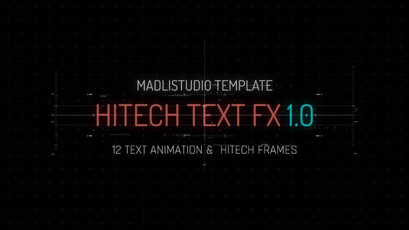 Hitech Text FX - Download 23384962 Videohive