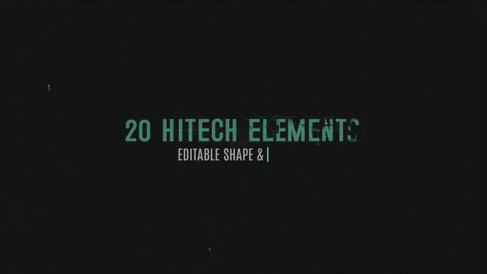 Hitech Text Tool - Download Videohive 15851535