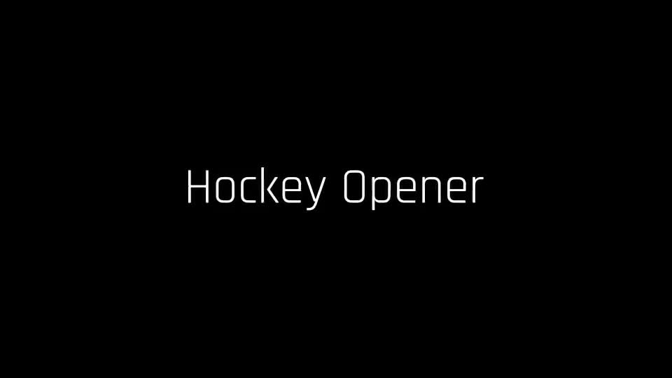 Hockey Opener Videohive 20478372 After Effects Image 1