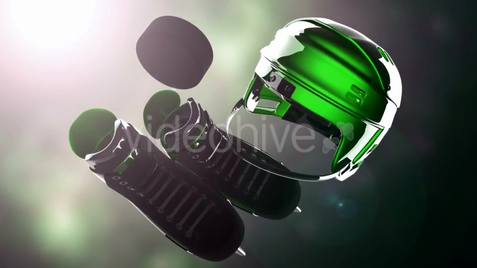 Hockey Puck and Hockey Equipment - Download Videohive 19338726